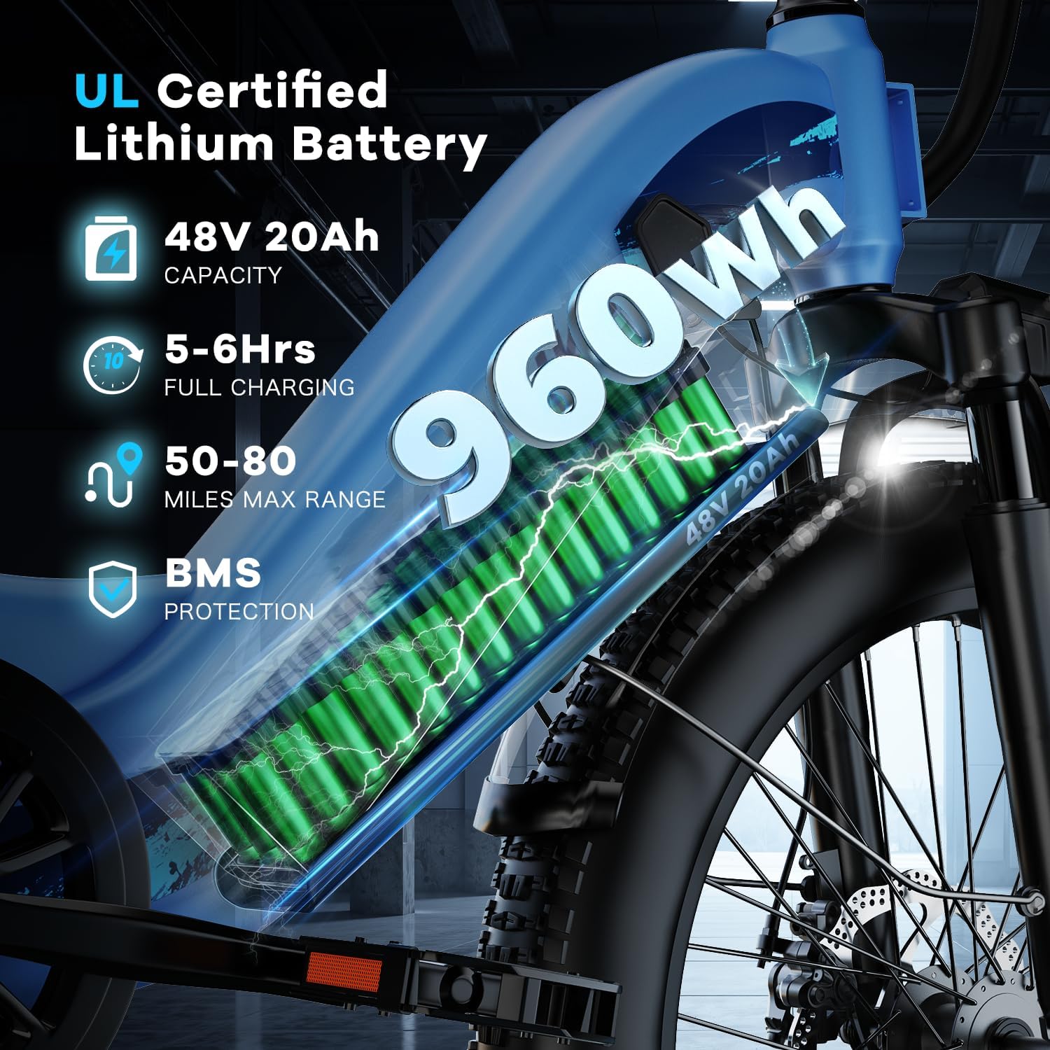 Electric Bike for Adults 1000W 1500W Peak Motor 15AH 20AH Removable Battery 70Miles 80Miles UL 2849 Certified Electric Commuter Bike Front Suspension Ebike