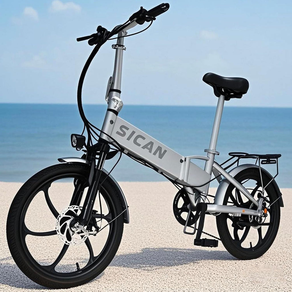 Electric Bike for Adults, 1000W Peak Motor & 35Mph, 7-Speed Foldable Bicycles for Commuter, Travel, Outdoor, Camping