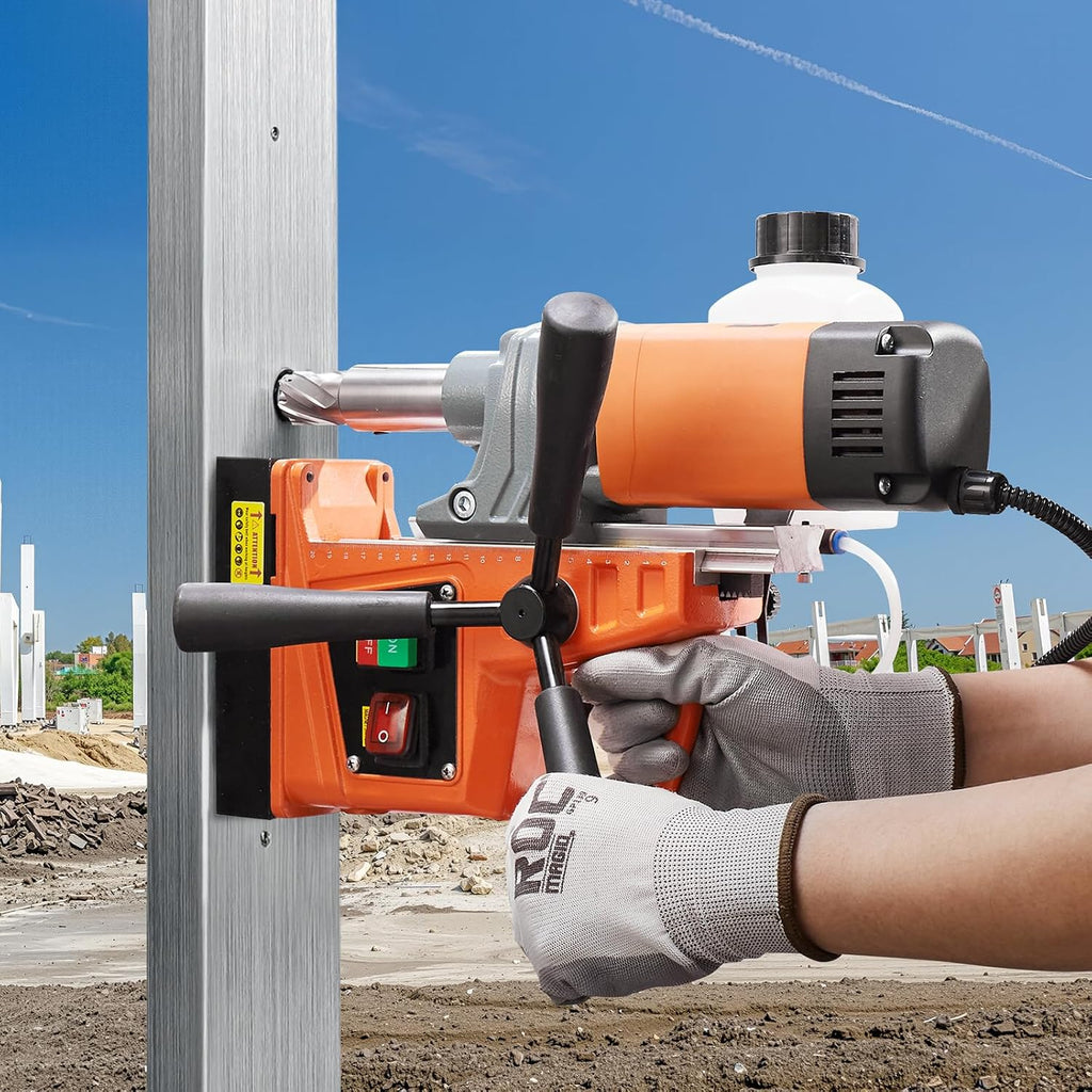 VEVOR Mag Drill Press, 1300W 1.57' Boring Diameter, 2922lbf Power Portable Magnetic Drill, 810 PRM, Electric Drilling Machine for Metal Surface, Industrial and Home Improvement