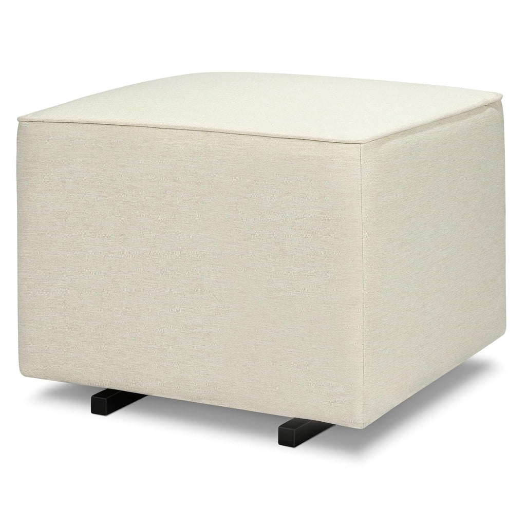 Davinci Universal Gliding Ottoman in Vanilla, GREENGUARD Gold & CertiPUR-US Certified