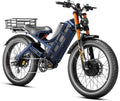 2026 eAhora Romeo Pro 3 Electric Bike for Adult, Peak 5600W Dual Motor, 50mph, 60V 80Ah Battery, 250 Miles Long Range, 26'*4.0 Fat Tire, Air Suspension, App, Commute, Delivery, All-terrian