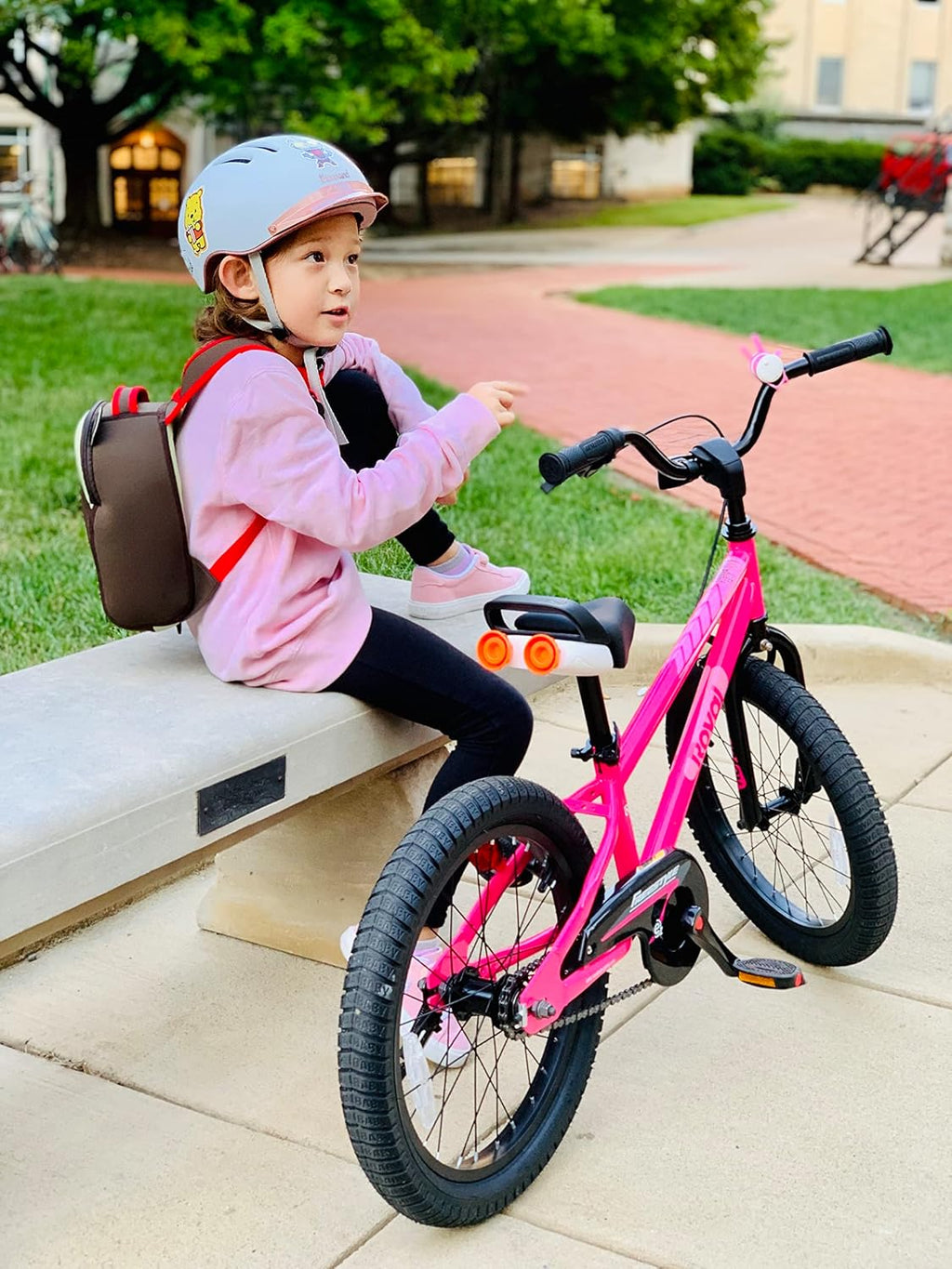 RoyalBaby EZ Kids Bike 12 14 16 18 20 Inch Balance Pedal 2-in-1 Training Bicycle Boys Girls Ages 3 to 12 Years Easy Learn for Beginners
