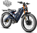 2026 eAhora Romeo Pro 3/2 50-46 Mph Electric Bike for Adults, 5600W/4000W/2500W Dual Motor Ebike 60V 80Ah/52V 70Ah Battery 200 Miles Long Range, 26*4.0'/20*4.5' Fat Tire, Full Suspension, All Terrain