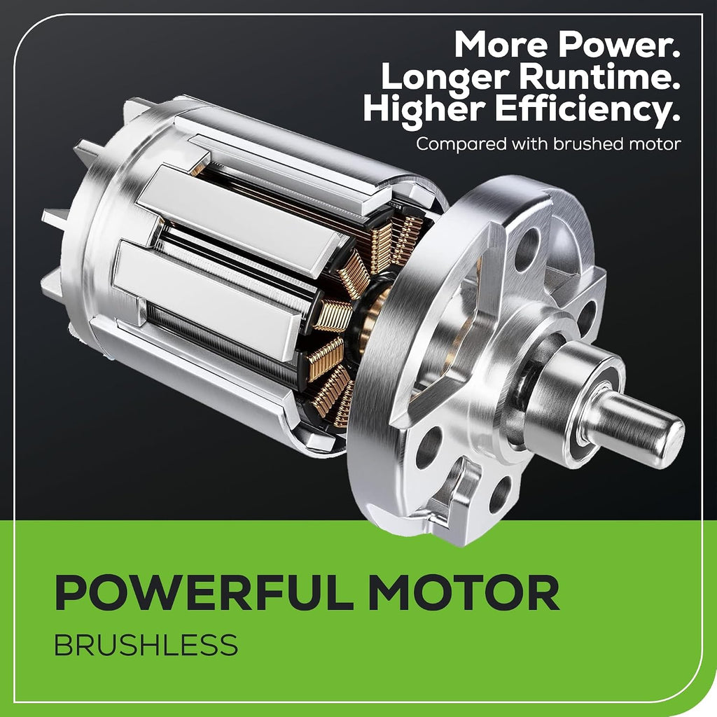 Greenworks 80V 26' Brushless Hedge Trimmer with 2.0Ah Battery and 2A Charger