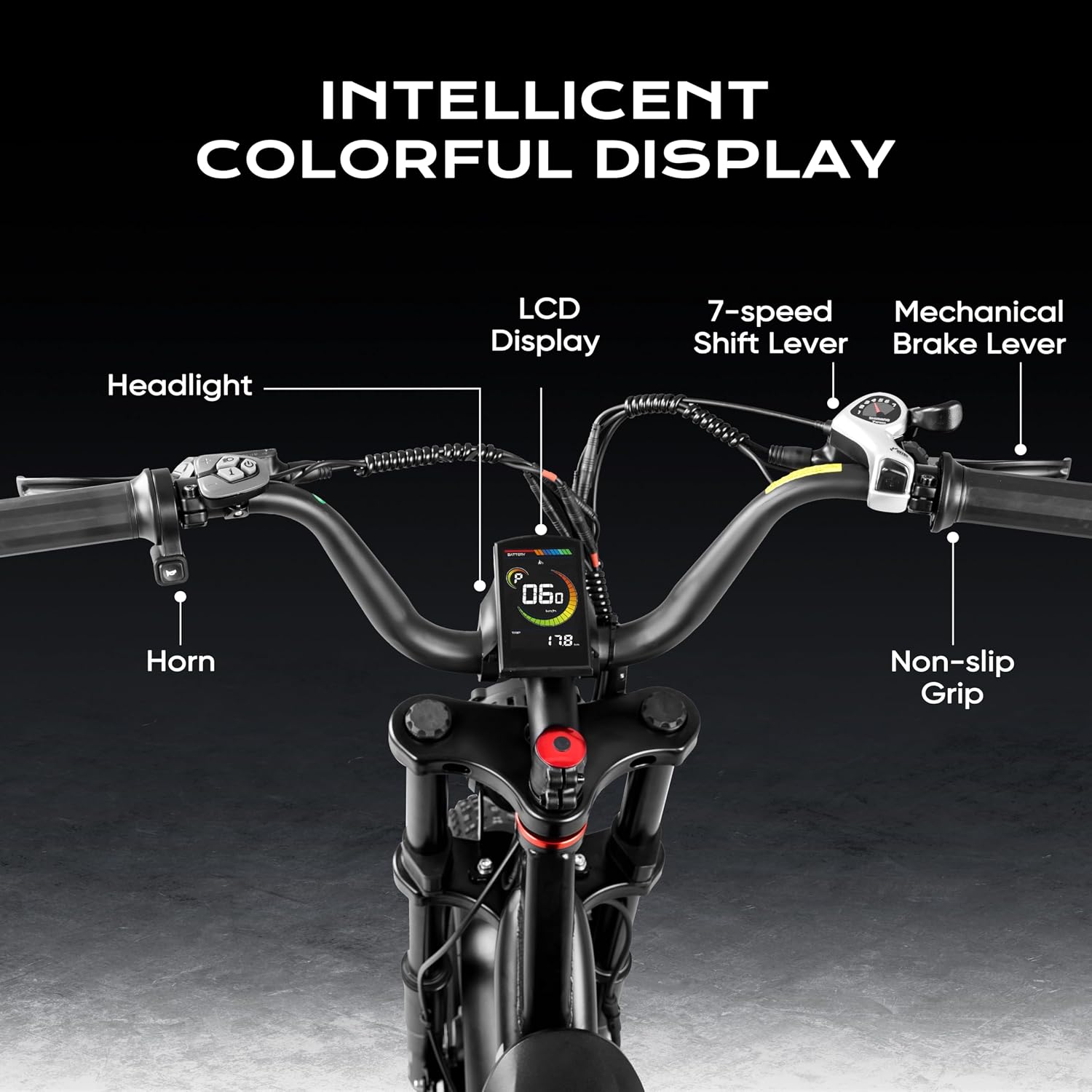 eAhora 2026 Luna/Terra 3000W/1500W 33MPH Dual Motor Ebike for Men Women, 20/15Ah 80+ Mi Long Range Electric Bike for Adults, 20' Fat Tire Full Suspension All-Terrain E-Bike with Hydraulic Disc Brake