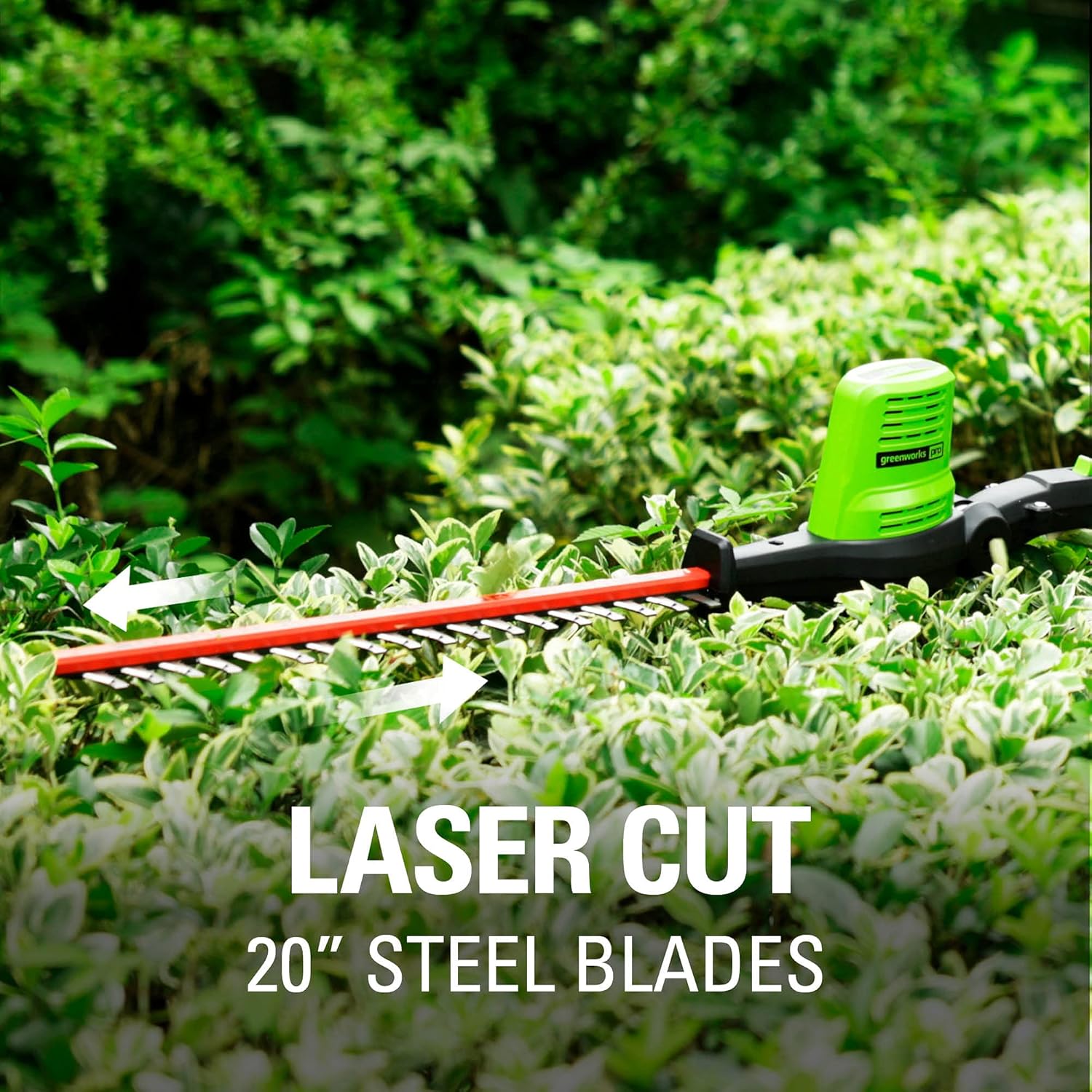 Greenworks Pro 80V 20' Cordless Pole Hedge Trimmer, Tool Only