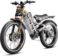 eAhora Romeo Pro 3 [2026] Peak 5600W Electric Bike for Adults 50Mph, 60V 80Ah Battery 250 Miles,Long Range Dual Motors Ebike,26'*4.0 Fat Tire Full Suspension