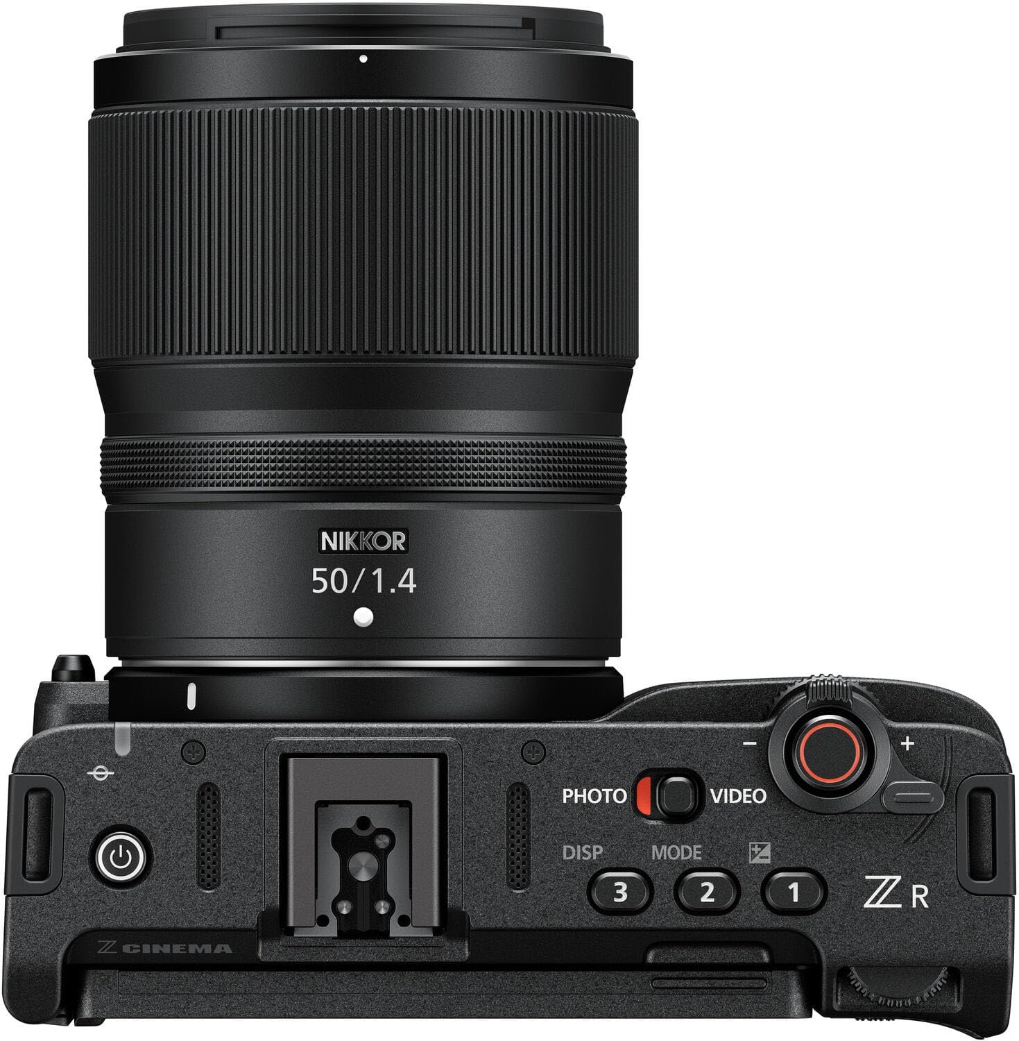 Nikon ZR Cinema Camera with 50mm f/1.4 Lens + 128 GB Memory + Extra Battery + Camera Case + Tripod + More (29pc Bundle)