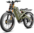 eAhora Romeo Pro 3 [2026] Peak 5600W Electric Bike for Adults 50Mph, 60V 80Ah Battery 250 Miles,Long Range Dual Motors Ebike,26'*4.0 Fat Tire Full Suspension