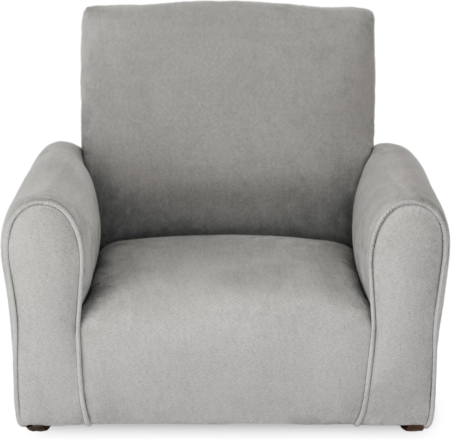 Kid Rocking Chair for Toddlers, Child Chair for Little Kids, Upholstered Toddler Armchair for Children, Comfy and Cute Little Kid Chairs (Rockers, Grey)
