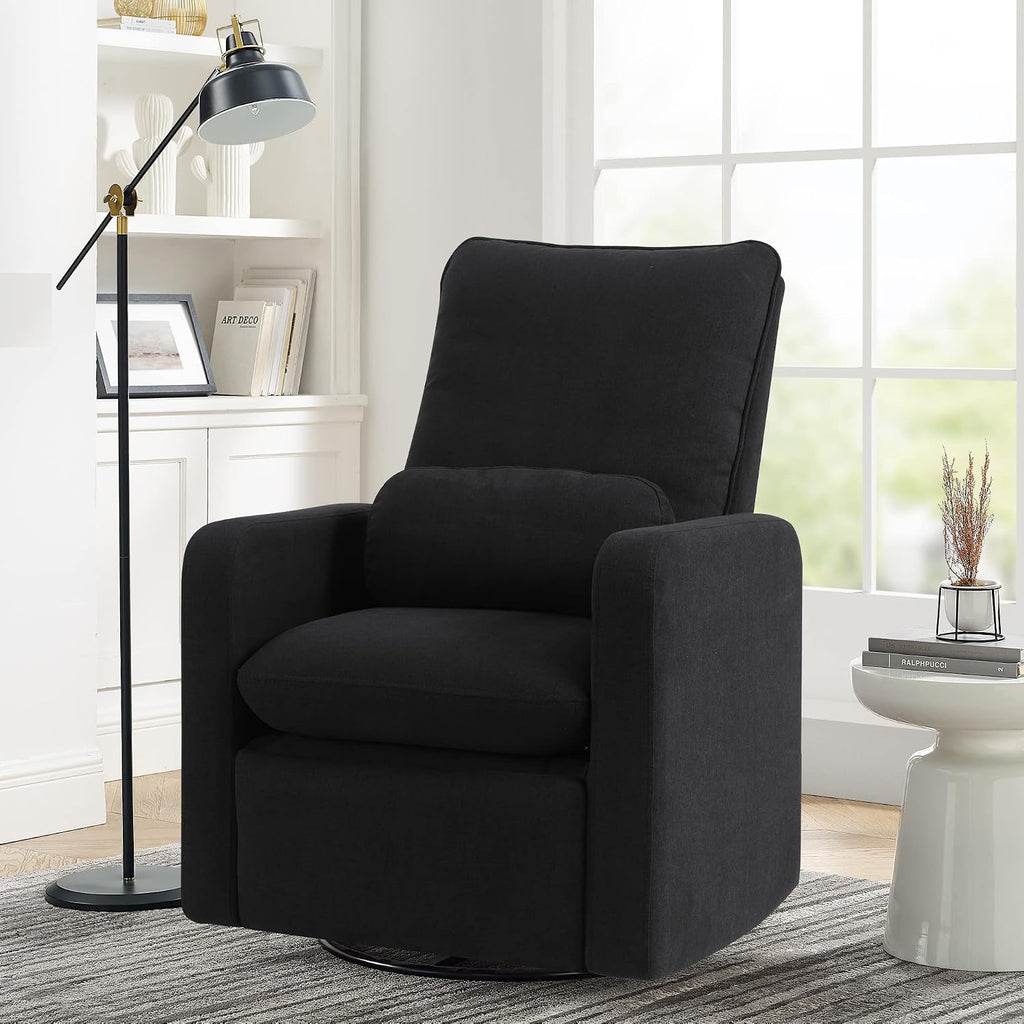 GAP babyGap Cloud Recliner with LiveSmart Evolve - Sustainable Performance Fabric, Jet Black