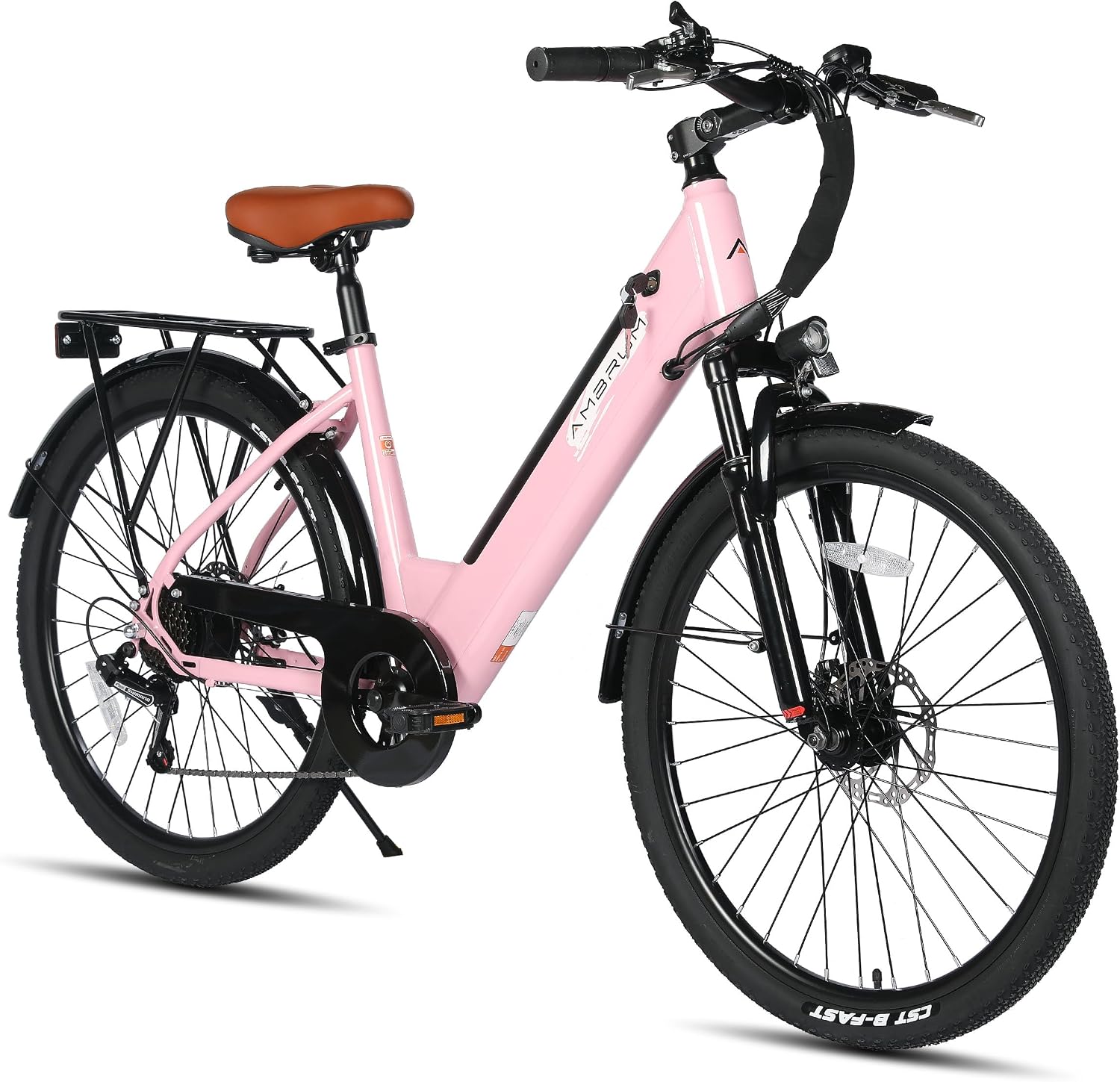 JOYSTAR 20 26 Inch Electric Bike for Kids Teens Ages 6+ with 250W/500W Brushless Motor, Electric Mountain Bicycle with Removable Battery, Safe Children Ebikes with Dual Disc Brakes
