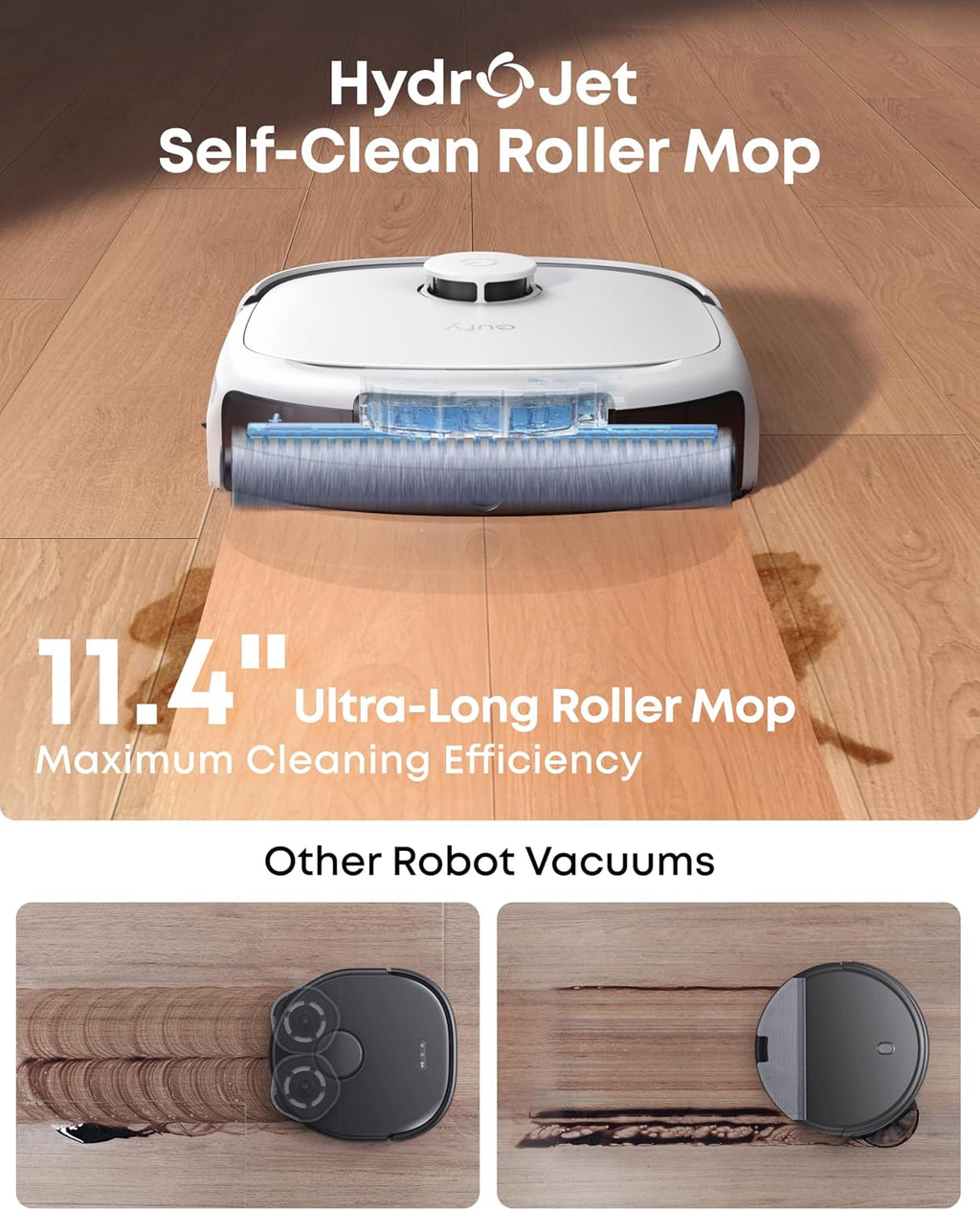 eufy Robot Vacuum E25 White & 3* Dust Bags (Bundle)