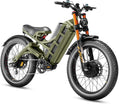2026 eAhora Romeo Pro 3 Electric Bike for Adult, Peak 5600W Dual Motor, 50mph, 60V 80Ah Battery, 250 Miles Long Range, 26'*4.0 Fat Tire, Air Suspension, App, Commute, Delivery, All-terrian