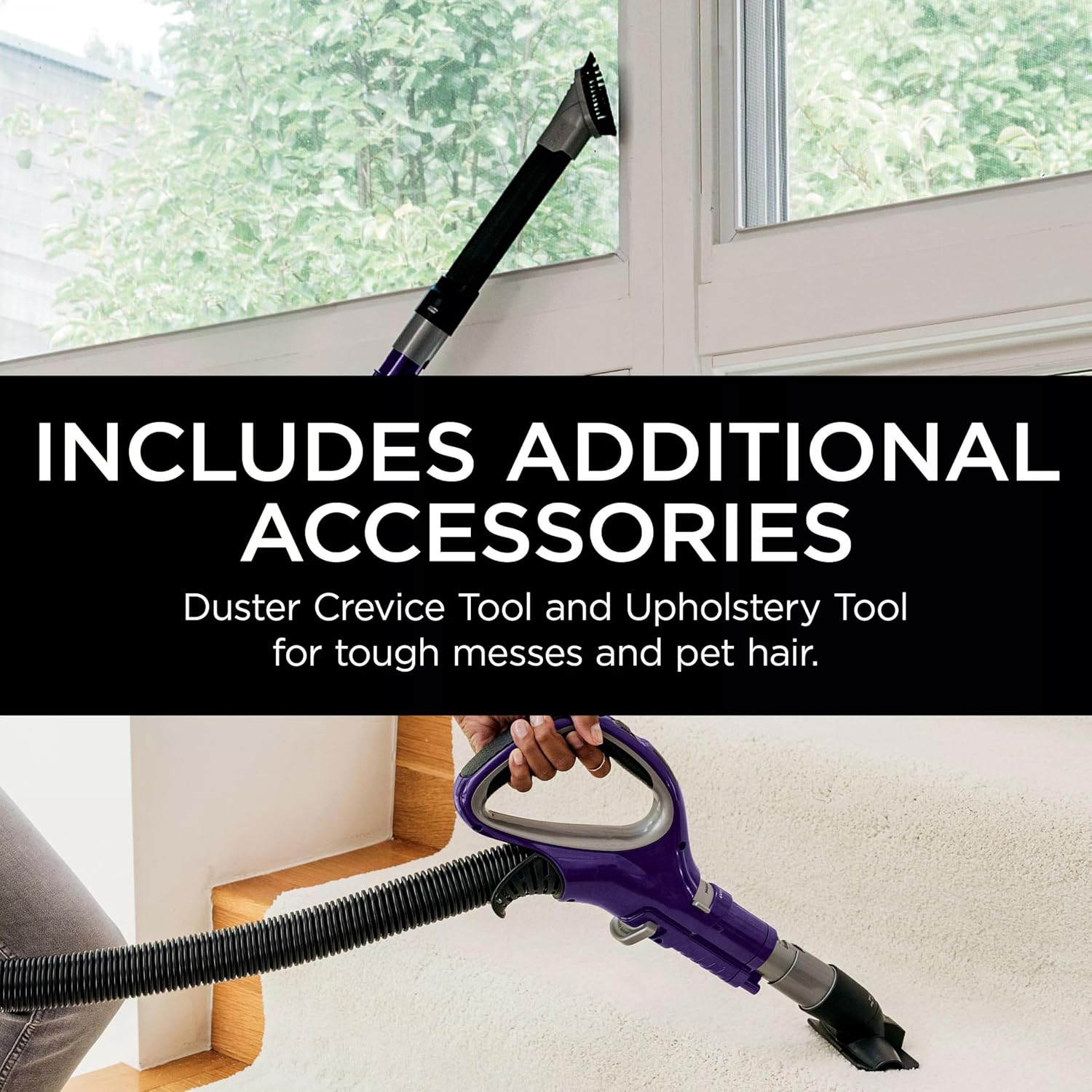 Shark NV586 Powerful Navigator Powered Lift-Away Upright Vacuum for Hardwood Tile Carpet Multi-Surface NV586 (Renewed)