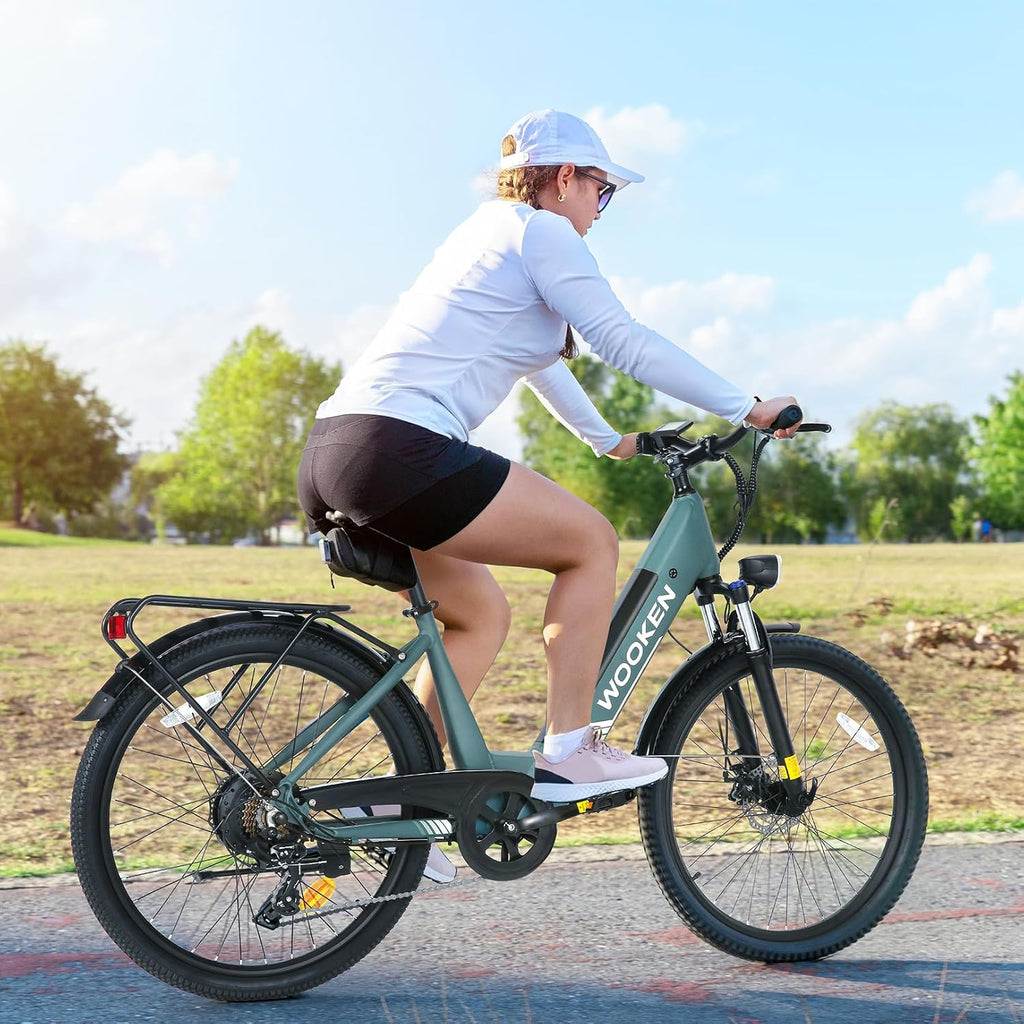 Wooken Gale 1500W Electric Bike 26' x 4.0 Fat Tire Electric Bike, EBike for Adults with 48V 720WH Removable Battery, Up to 60Miles Ebikes,7 Speed,SGS Certified to UL2849