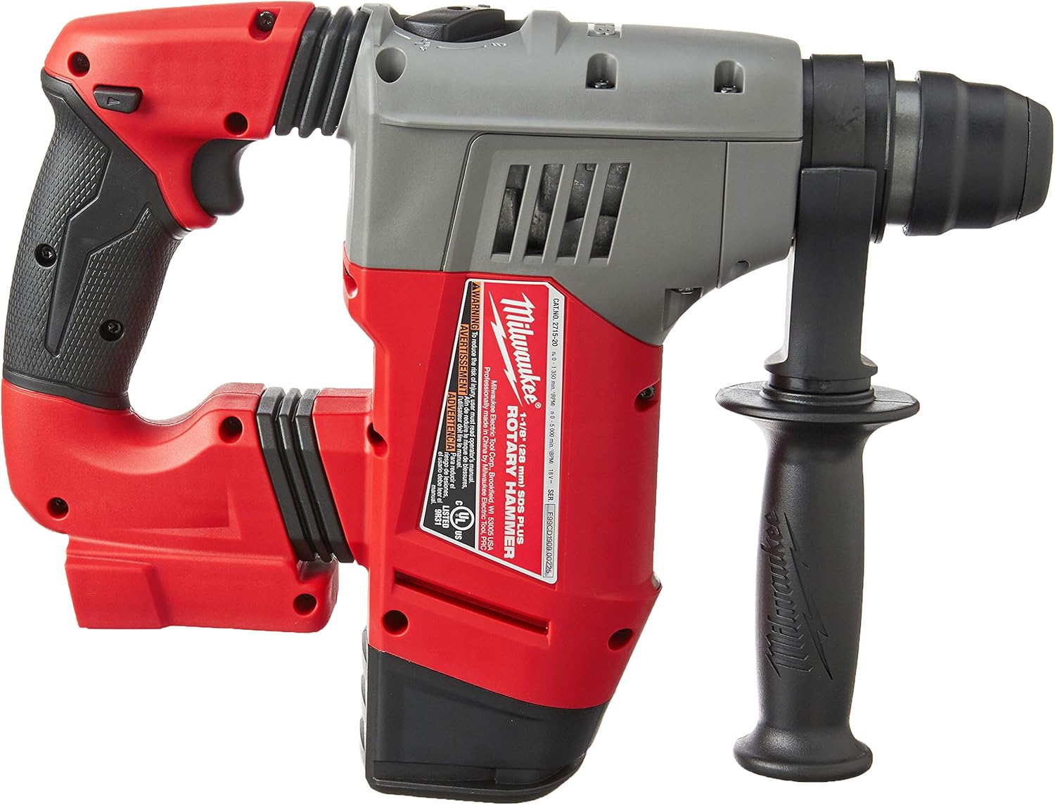 Milwaukee 2715-20 M18 Fuel 1-1/8' SDS Plus Rotary Hammer