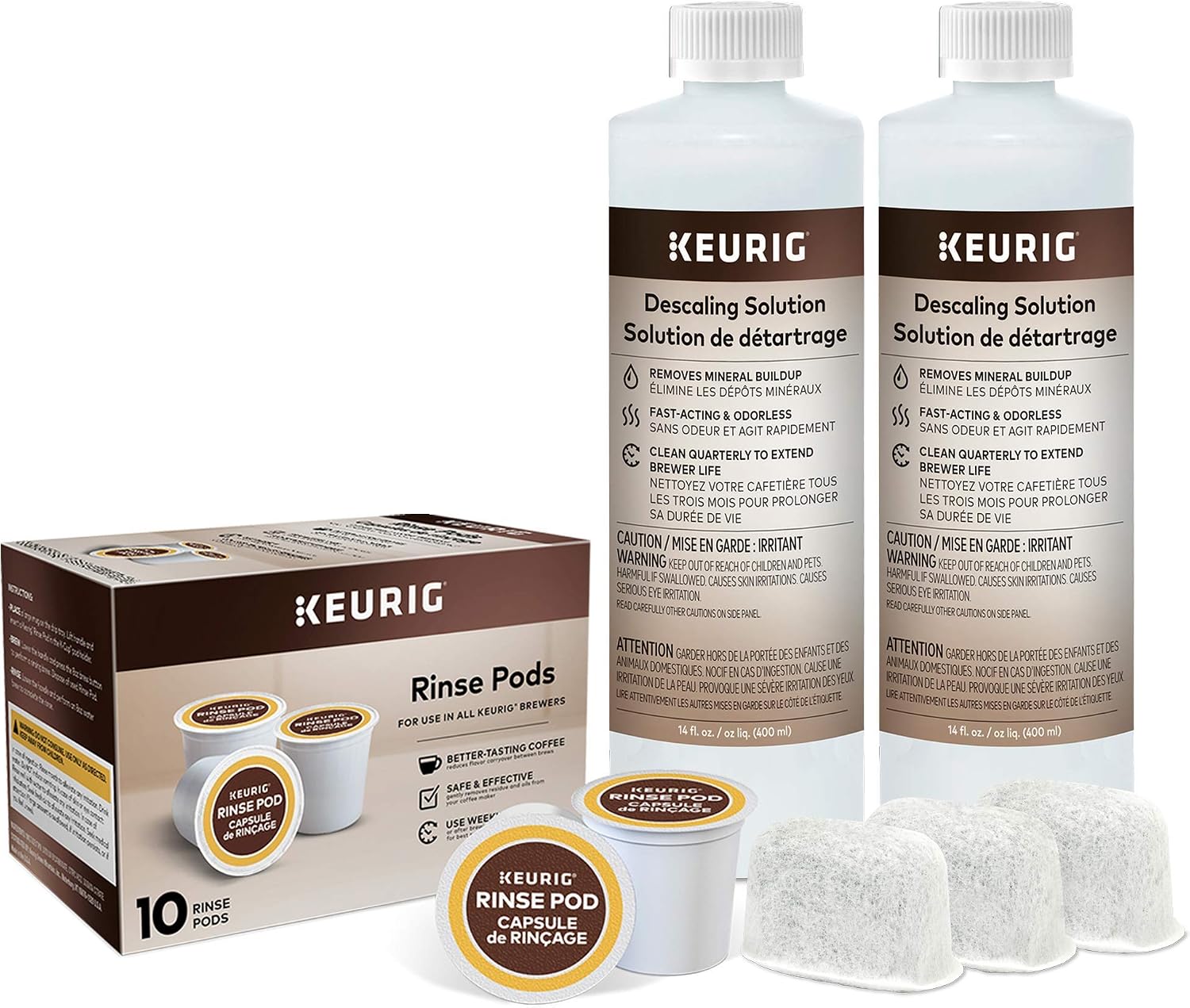 Keurig K-Classic Coffee Maker K-Cup Pod & Brewer Maintenance Kit