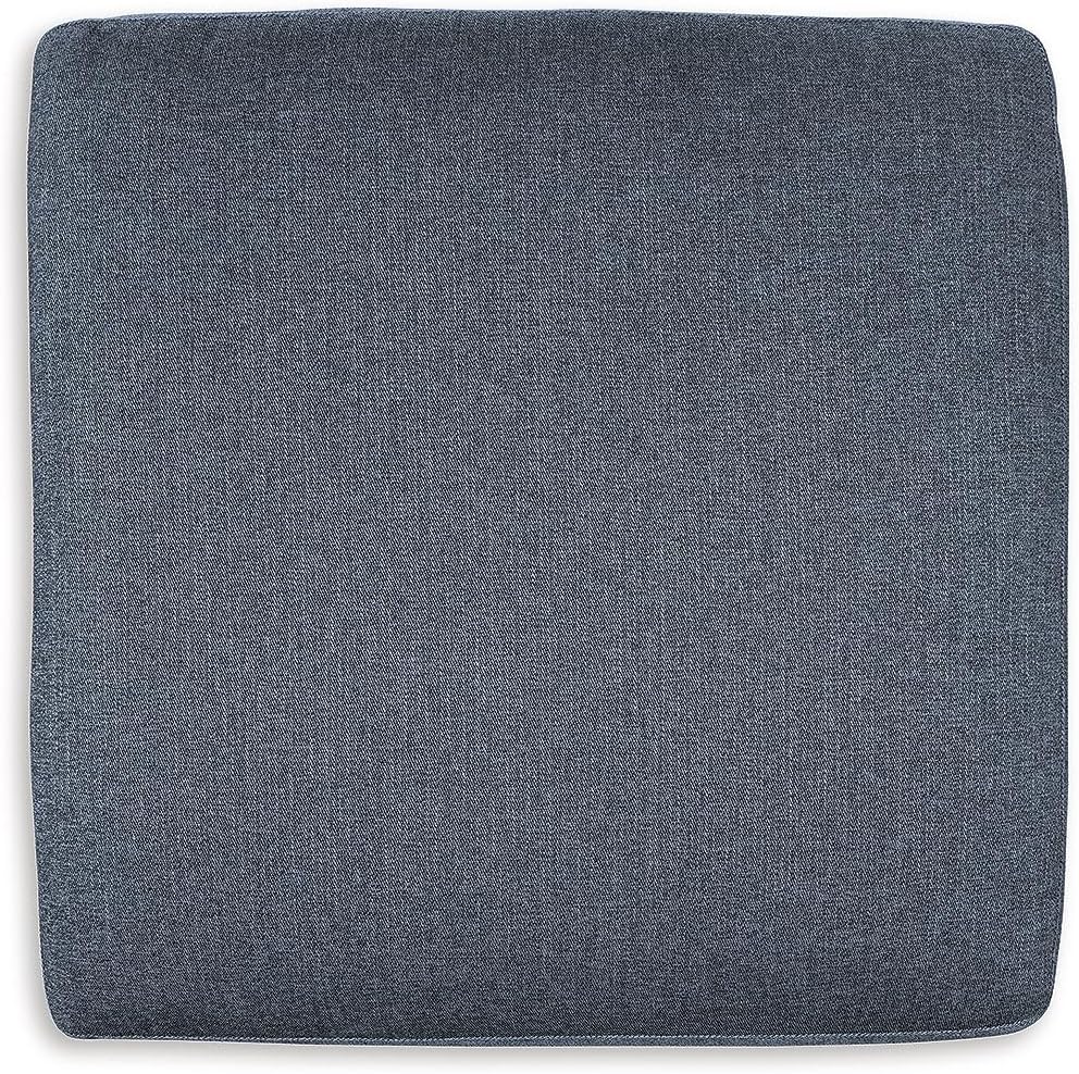 Signature Design by Ashley Modmax Casual Stain Resistant Upholstered Oversized Accent Ottoman, Blue