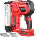 Ecarke 2' Electric Nail Gun Compatible with Milwaukee 18V Battery(No Battery),2 in 1 Cordless Brad Nailer Stapler with 1000 Nails,18 Gauge Nail Gun Battery Powered,2 Firing Modes for Trim Wood DIY