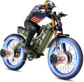 eAhora Romeo Pro 2 ebike-[2026 Latest] 46 MPH 4000W Dual Motor Ebike,52v 70Ah 200 Miles Long Range Electric Bike for Adults，26' Fat Tire Full Suspension Mountain Bike,Off-Road Fastest Electric Bike
