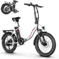 Vivi MT20UL Foldable Electric Bike 20' x3.0 Fat Tire Electric Bike with 48V 499.2WH Removable Battery, Peak 749W, Up to 50 Miles EBike, 7-Speed, 19.8MPH, Cruise Control, SGS Certified to UL2849