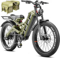 Eahora Romeo Pro/Romeo 2/Romeo Ultra 34-43Mph 1600-3000W Electric Bike for Adults 48-60V 60-70Ah 200Miles Long Range, 20*4.5/26*4.0' Fat Tire Full Suspension, All Terrain, Hydraulic Brake, APP Control