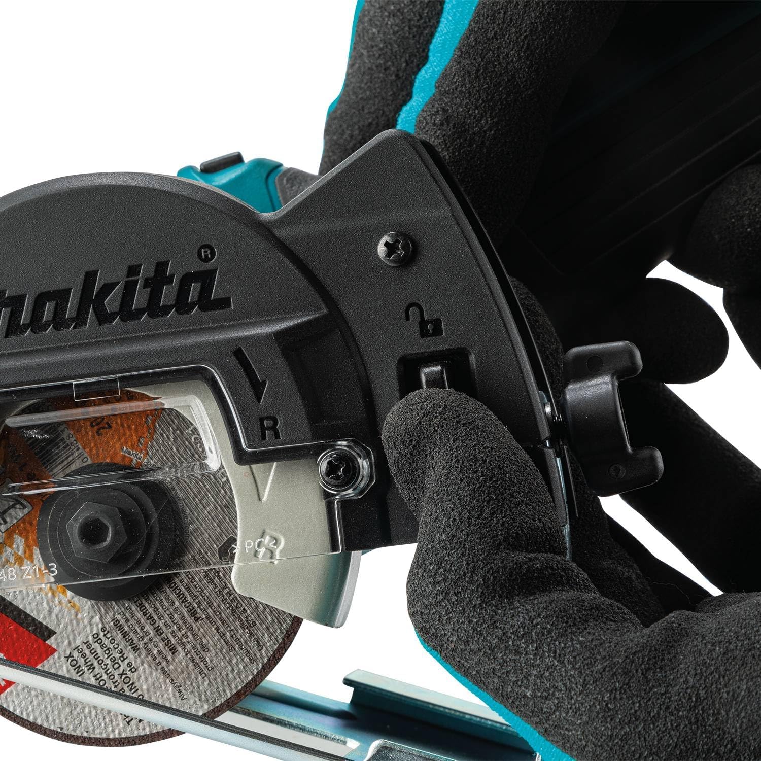 Makita XCM01Z 18V LXT® Lithium-Ion Brushless Cordless 3' Cut-Off Tool, Tool Only