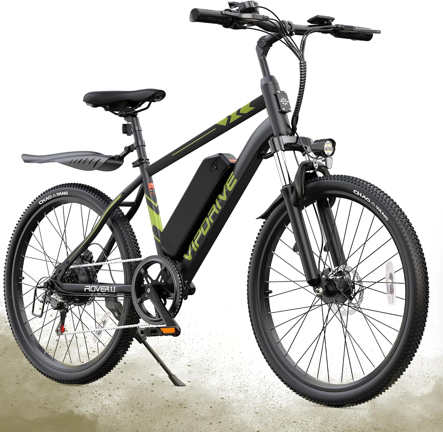 Electric Mountain Bike for Adults, 750W Peak Motor, 22 MPH Commuter Electric Bike, 48V Battery, 50Miles, 24'/26' E-Bike, 7-Speed, Front Suspension, UL Certified