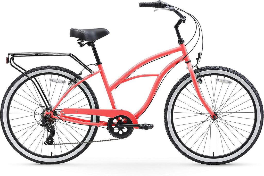 sixthreezero Around The Block Women's Beach Cruiser Bike