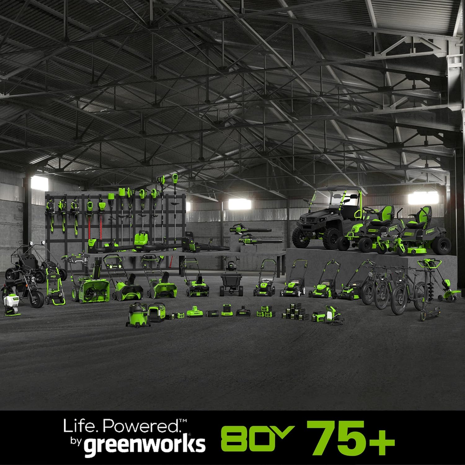 Greenworks Pro 80V 20' Cordless Pole Hedge Trimmer, Tool Only