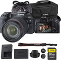 Canon EOS RP Mirrorless Camera with 24-105mm Lens – Full-Frame RF Camera with 26.2MP Sensor, 4K Video & Dual Pixel AF (3380C012) + 64GB Memory Card + Canon Shoulder Bag