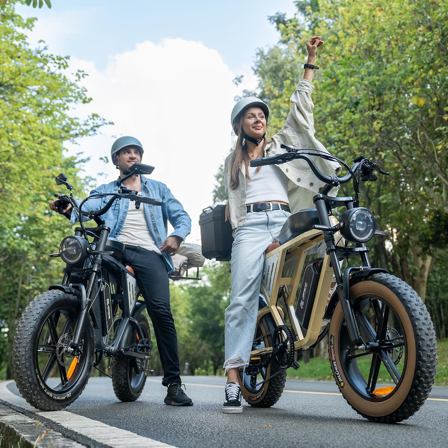 Electric Bike 20' x 4.0 Electric Bike for Adults with 1000W Brushless Motor with Unlockable Rage Mode, 48V 34Ah Removable Dual Batteries, 31MPH 120 Miles Long Cruising Range,7-Speed ebike UL Certified