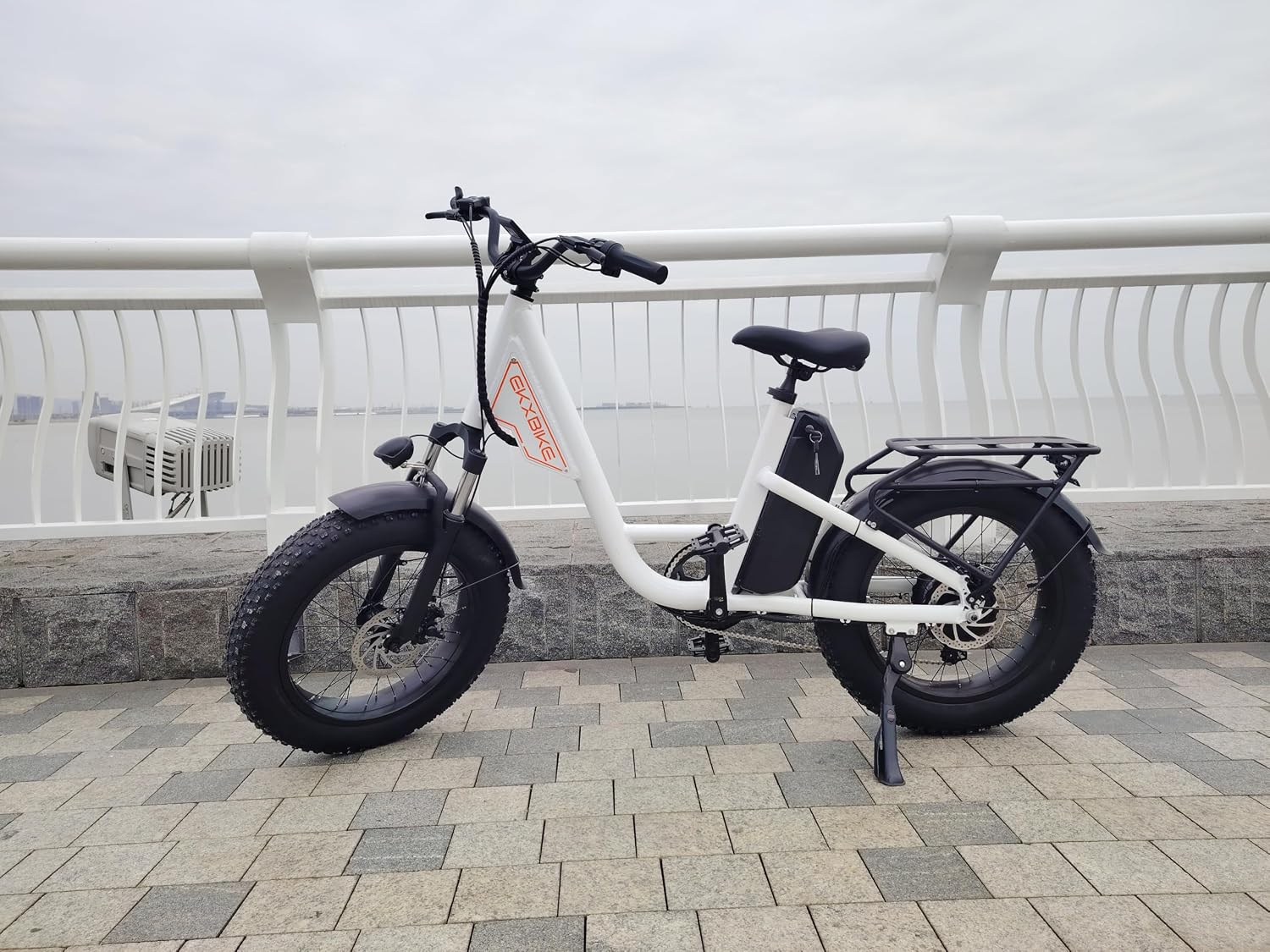 EKXBIKE T1 Electric Bike for Adults 48V 20AH Lithium Battery 1000W Off Road Snow Urban Commuter Electric Bicycle, 30MPH,Shamano 7-Speed, 20' Fat Tire Electric Dirt Bike for Adults