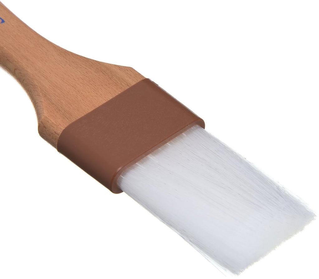 SPARTA 4039600 Nylon Wide Brush, Flat With Nylon Bristles, 1.5 Inches, Brown, (Pack of 12)