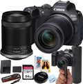 Canon EOS R7 32.5MP APS-C CMOS Sensor Mirrorless Camera with 18-150mm Lens + 64GB Memory + Stabilizing Grip + Software Pack +More (Value Bundle) (Renewed)
