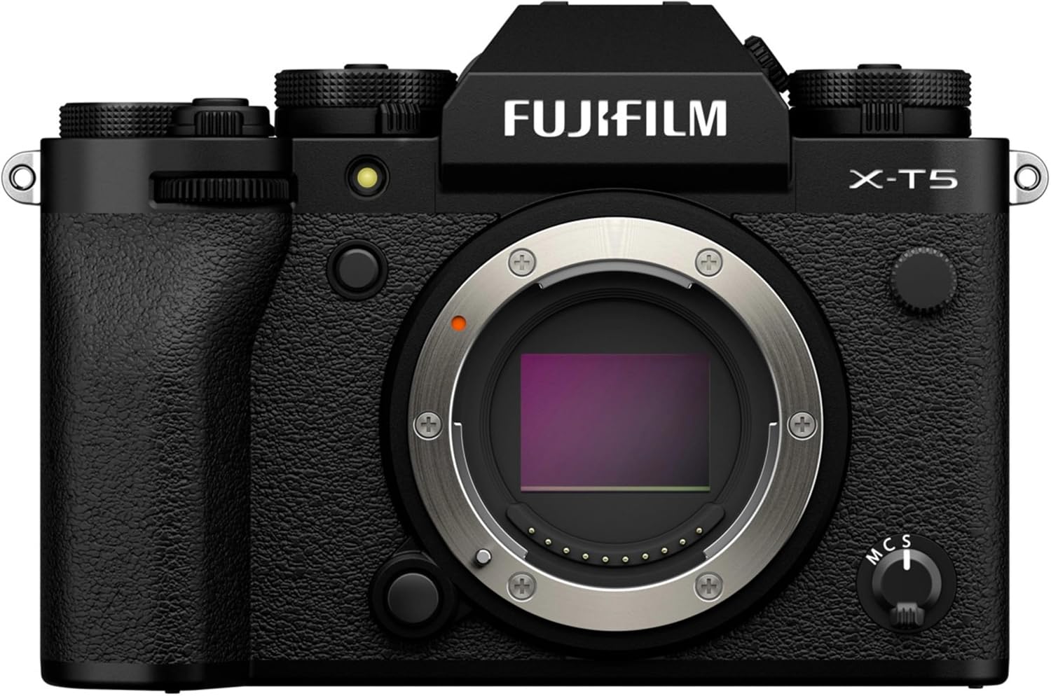 X-T5 Mirrorless Camera, Silver Bundle with 128GB SD Card, Extra Battery, Complete Cleaning Kit, Fujifilm 1-Year Limited Warranty, Black