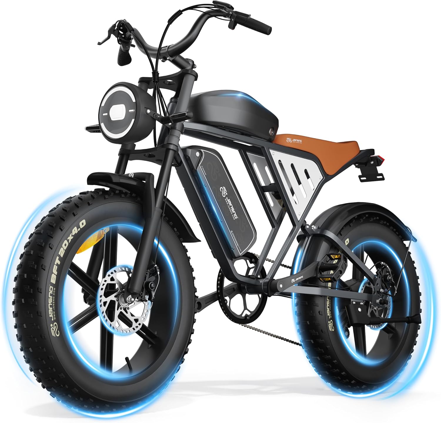 Electric Bike 20' x 4.0 Electric Bike for Adults with 1000W Brushless Motor with Unlockable Rage Mode, 48V 34Ah Removable Dual Batteries, 31MPH 120 Miles Long Cruising Range,7-Speed ebike UL Certified