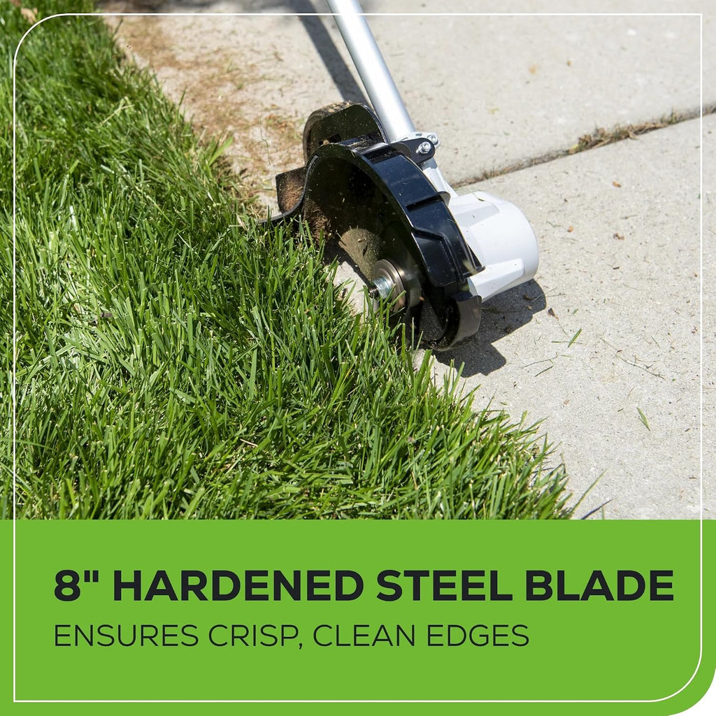 Greenworks Pro 80V 8 inch Brushless Edger, Battery Not Included ED80L00