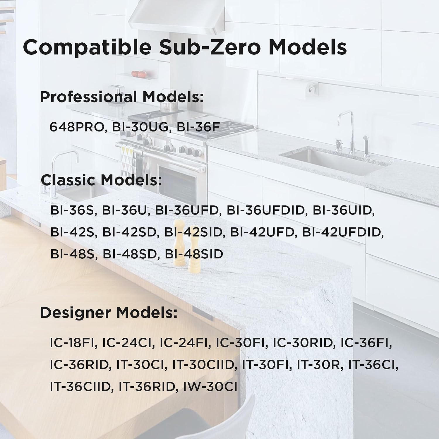 Sub-Zero 4204490 Refrigerator Water Filter Replacement Cartridge 2 Pack