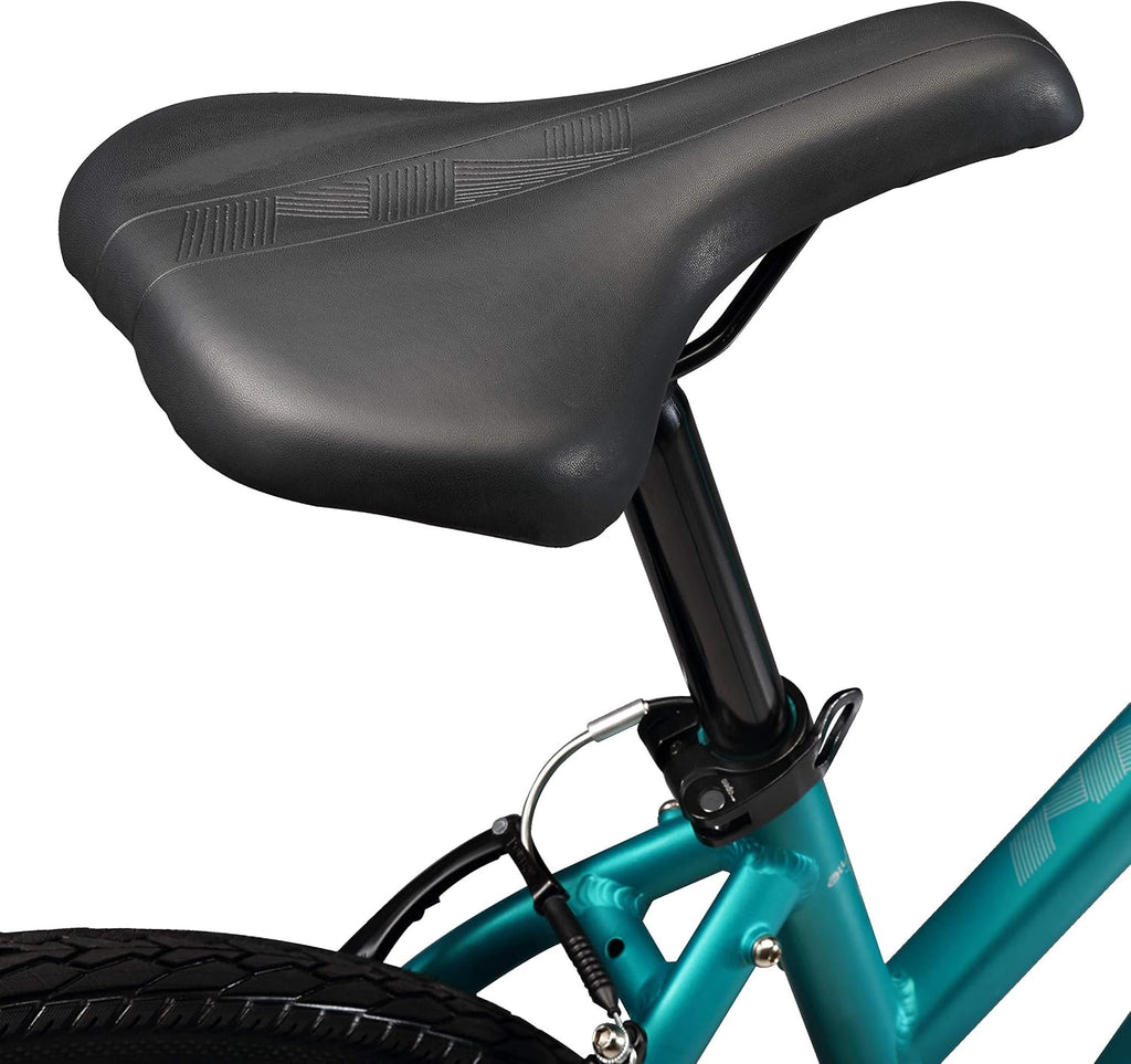 Schwinn Network 3.5 Hybrid Bike, Mens and Womens Bike, 21-Speed Hybrid Bicycle, Aluminum Frame, Suspension Seat, Alloy Linear Pull Brakes, Adult Bicycle