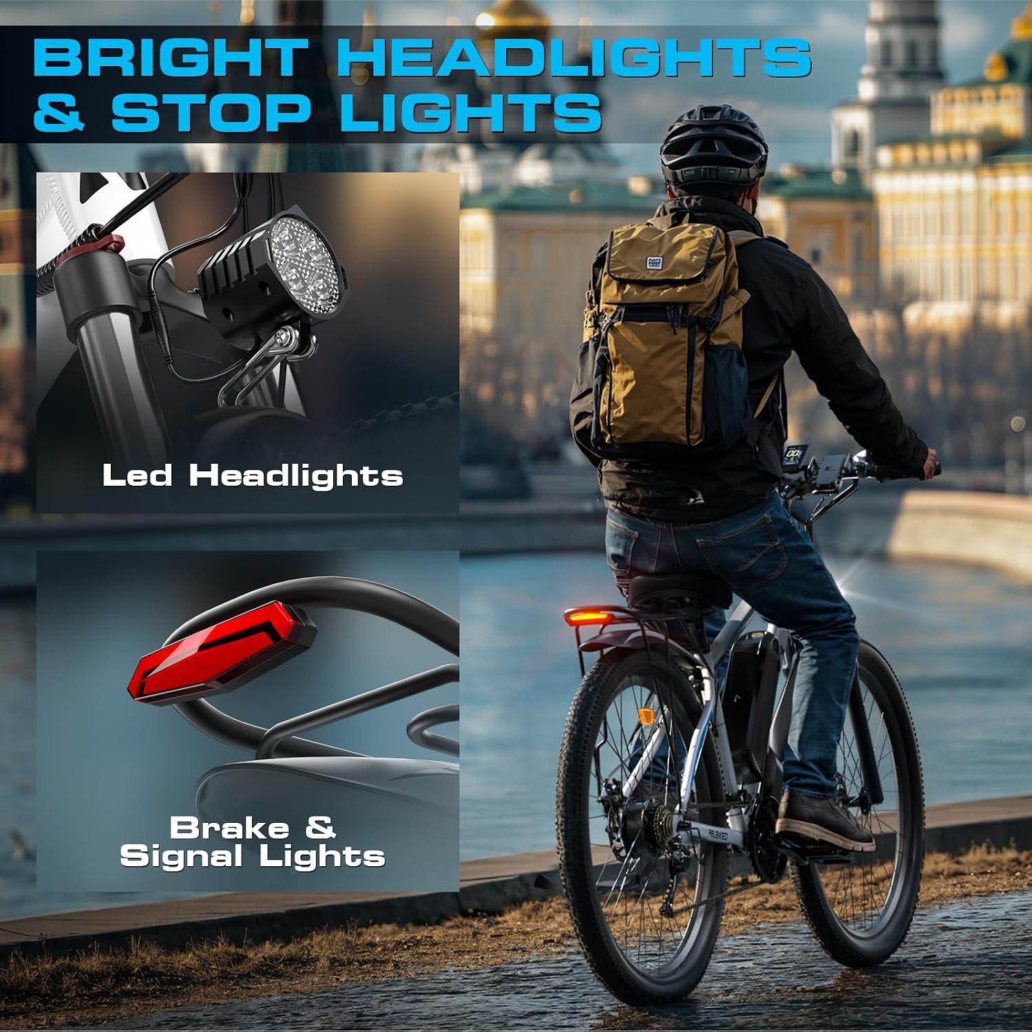 Electric Bike for Adults with Peak 2000W, Max 34 mph 30-80 Miles Commuting Electric Mountain Bike, 48V 17.5Ah Removable Battery 21-Speed Disc Brakes, 29' Tires and Front Suspension