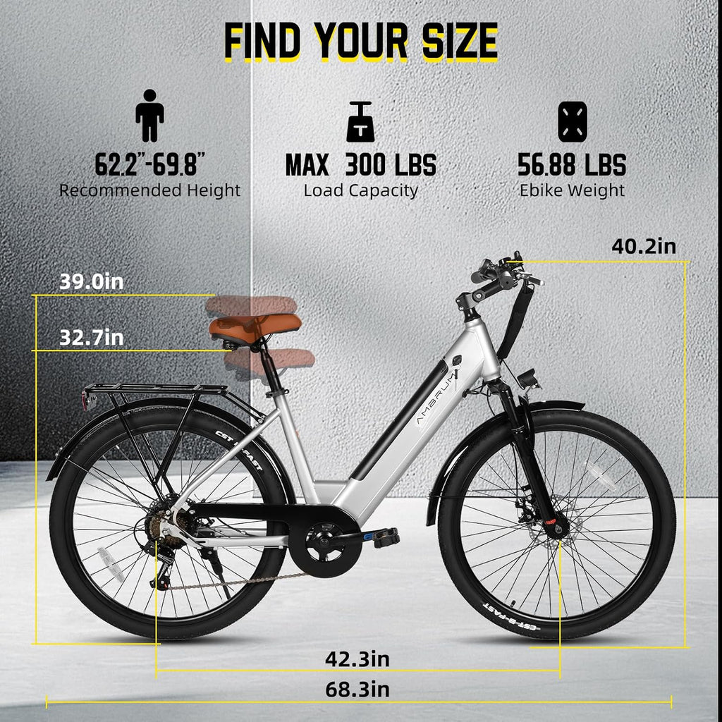 JOYSTAR 20 26 Inch Electric Bike for Kids Teens Ages 6+ with 250W/500W Brushless Motor, Electric Mountain Bicycle with Removable Battery, Safe Children Ebikes with Dual Disc Brakes