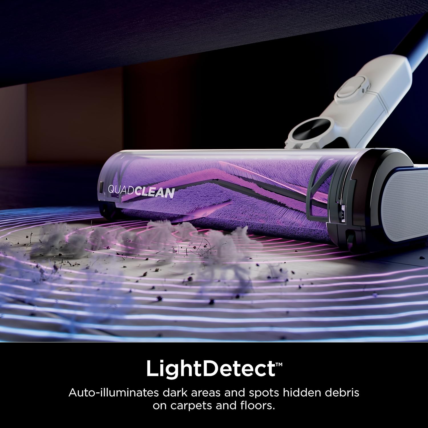 Shark IW3511 Detect Pro Auto-Empty System, Cordless Vacuum with HEPA, QuadClean Multi-Surface Brushroll, 60-Minute Runtime, Includes 8' Crevice Tool & Pet Multi-Tool, White/Beats Brass (Renewed)