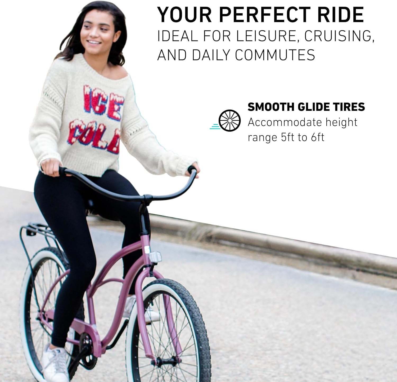 sixthreezero Around The Block Women's Beach Cruiser Bike