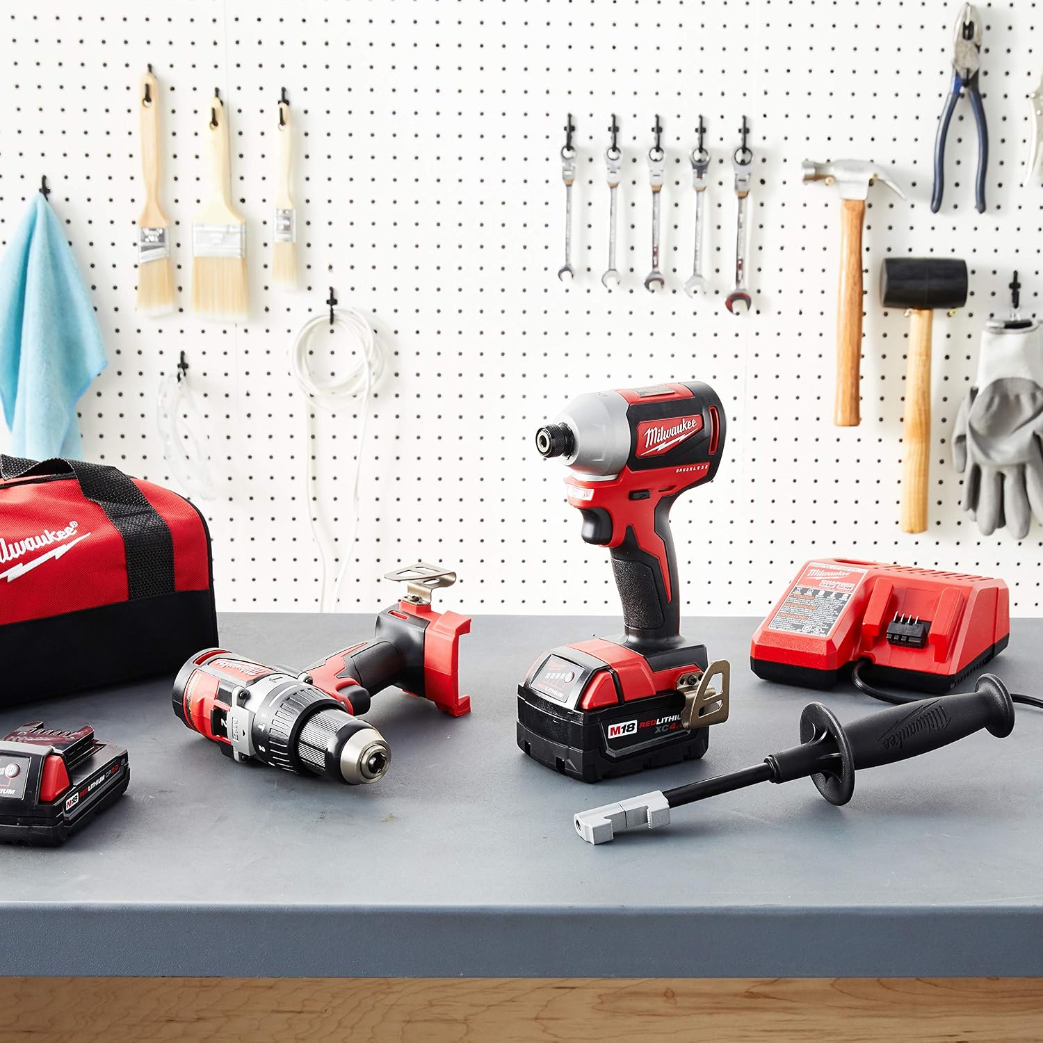 Cordless Combination Kit,2 Tools,18V DC