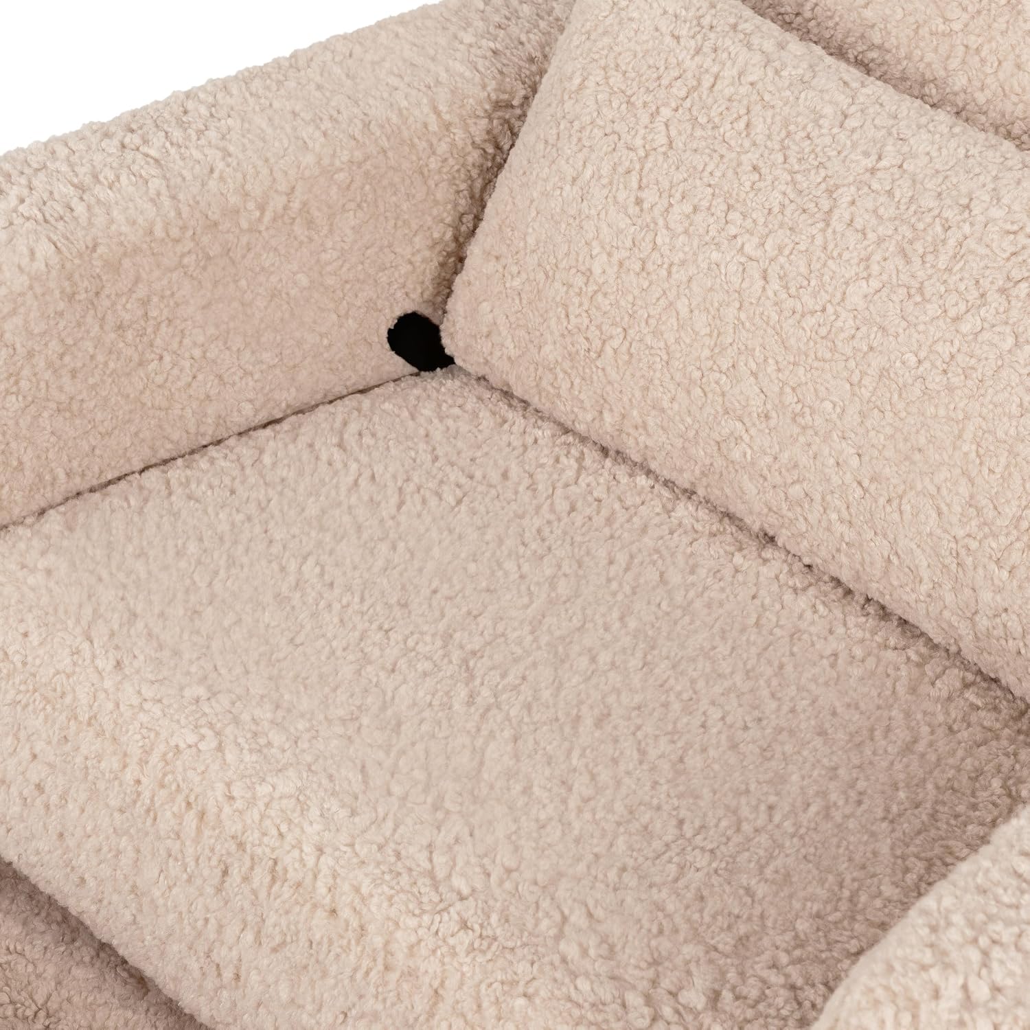 Babyletto Sigi Manual Recliner and Swivel Glider in Chai Shearling, Greenguard Gold and CertiPUR-US Certified