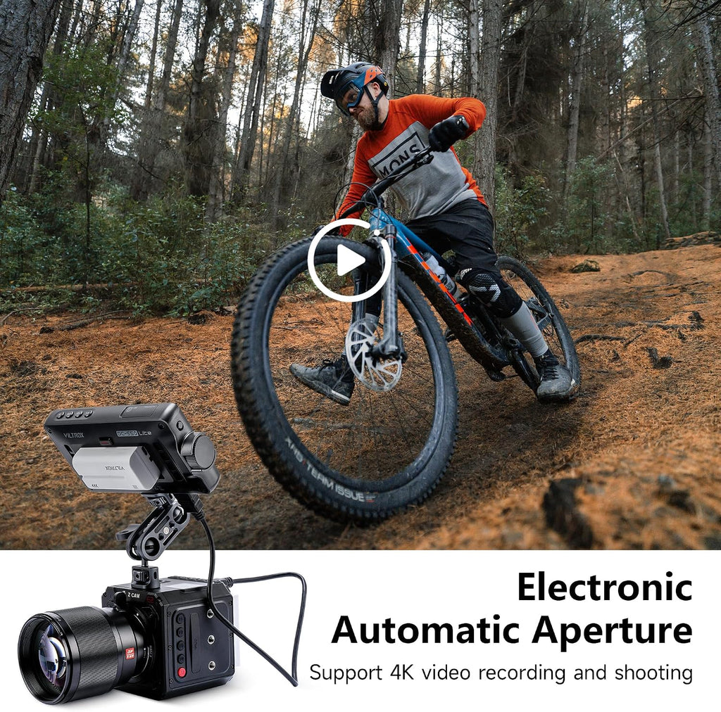VILTROX E-T10 II Lens Mount Adapter Converter Compatible with Sony E Mount Lens to Z-CAM E2-M4 and E2-S6 Cinema Cameras