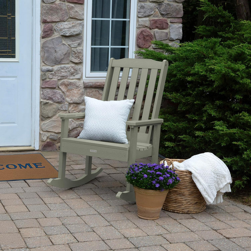 Highwood Lehigh Rocking Chair, Eucalyptus