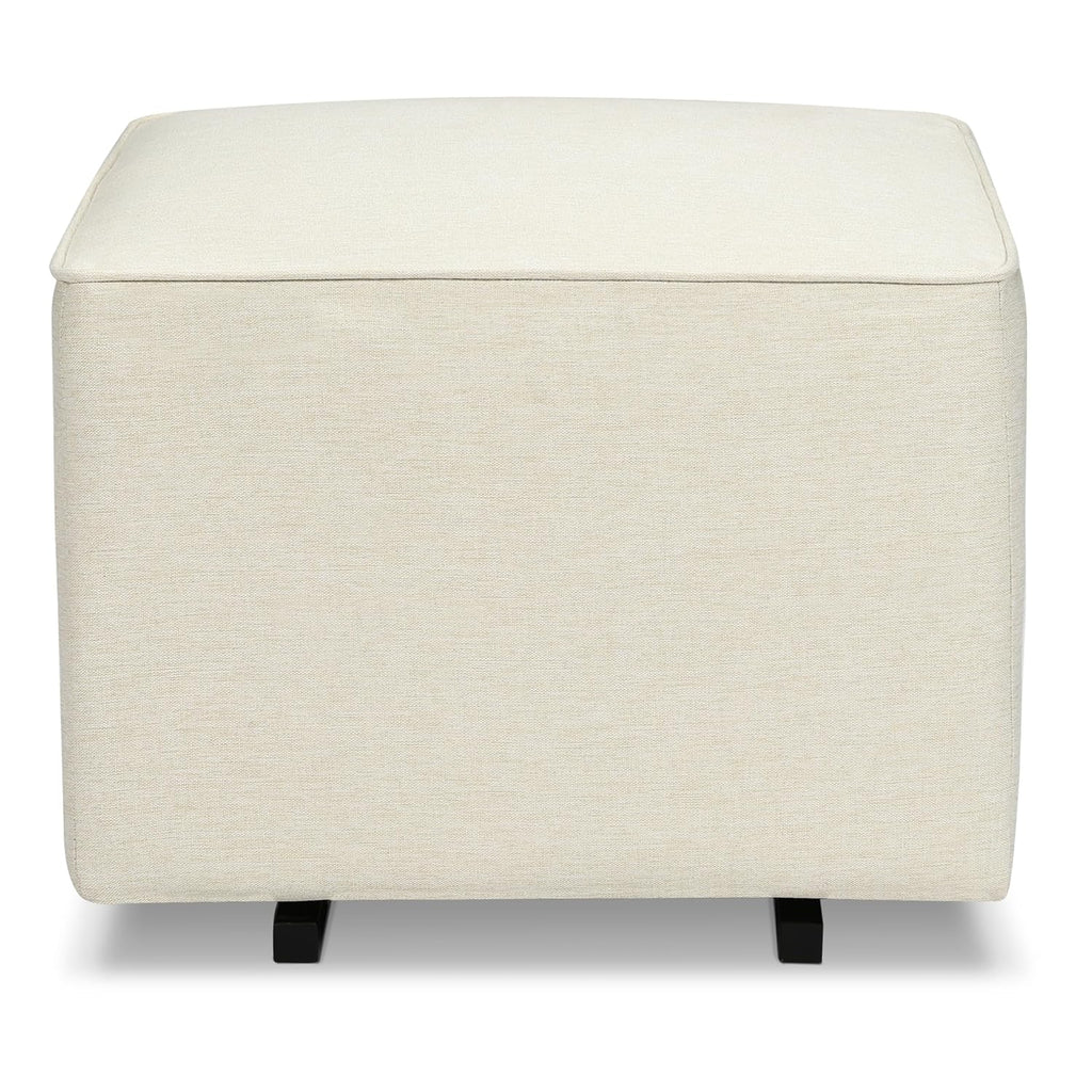 Davinci Universal Gliding Ottoman in Vanilla, GREENGUARD Gold & CertiPUR-US Certified